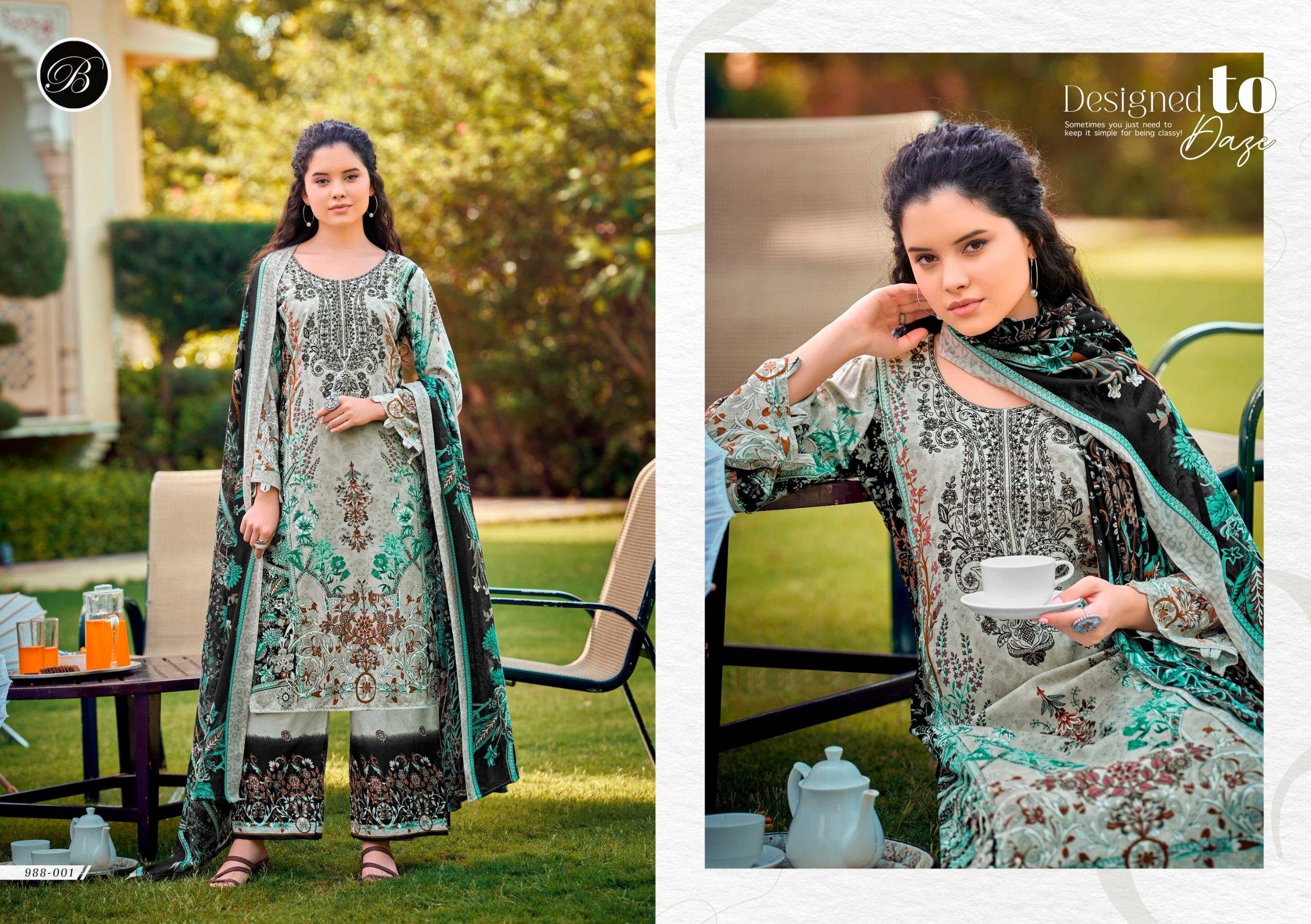 DILSHAD VOL 6 BY BELLIZA DESIGNER 01 To 08 Series Indian Traditional casual wear Pakistani Pure Viscose dresses At Wholesale Price